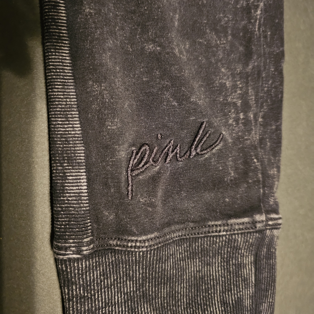2pr PINK Victoria's Secret Women's Leggings - Gray/black - Picture 12 of 13